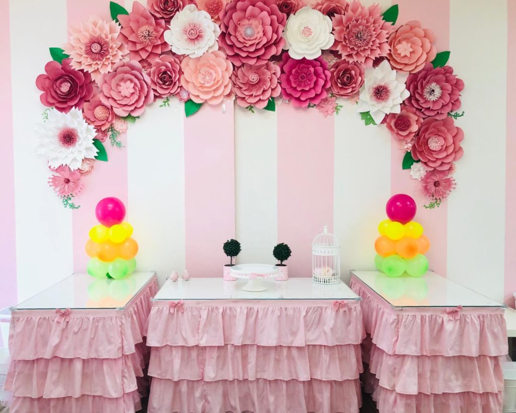Glow in the dark party add-on at Little Princess Spa