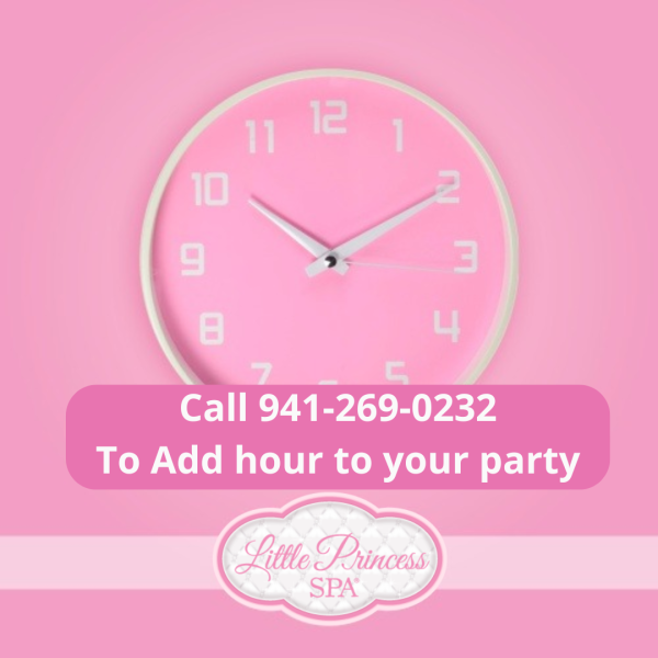 Add an Additional Hour to your Party