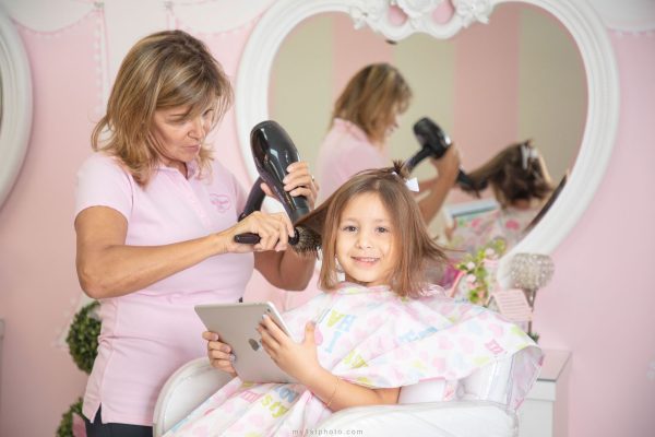 Mini Glam Haircut & Spa - Image 2
