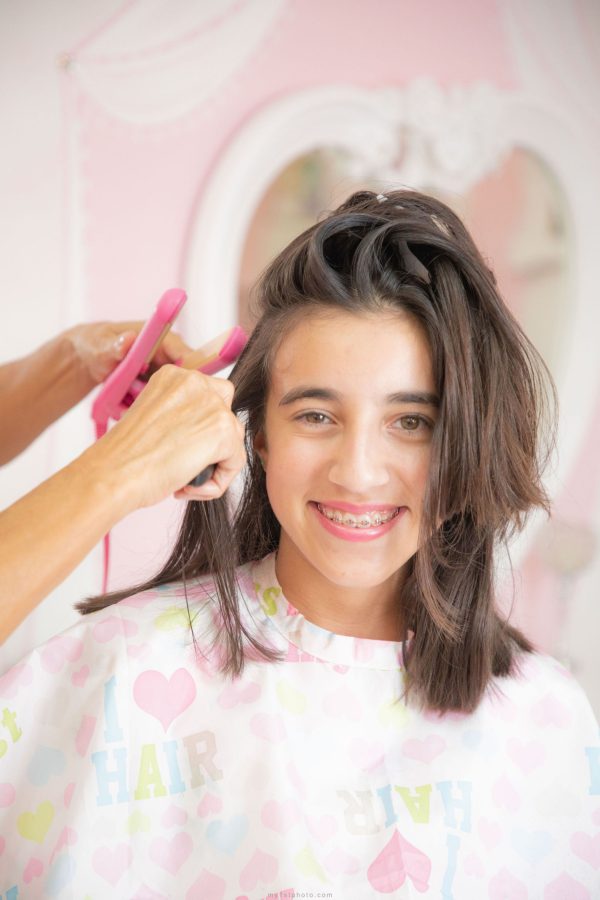 Mini Glam Haircut & Spa - Image 7